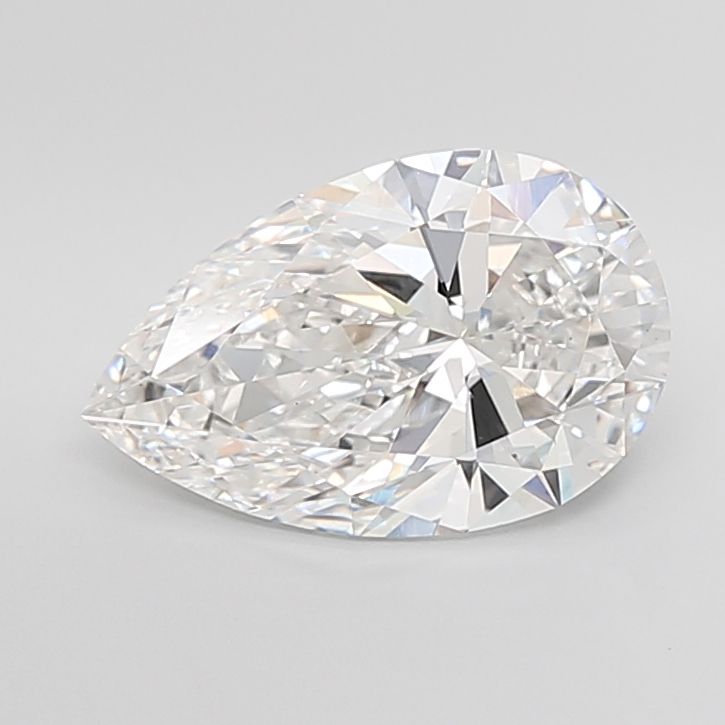 4.53 Carat E-VS1 Pear Lab Diamond