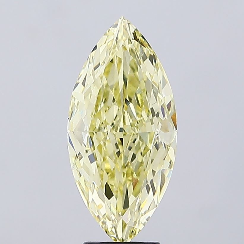 5.06 Carat Marquise Cut Fancy Yellow