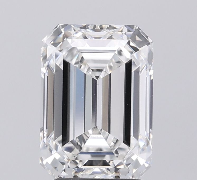 3.00 Carat F-VVS2 Emerald Lab Diamond