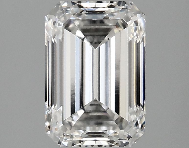 2.38 Carat F-VVS2 Emerald Lab Diamond