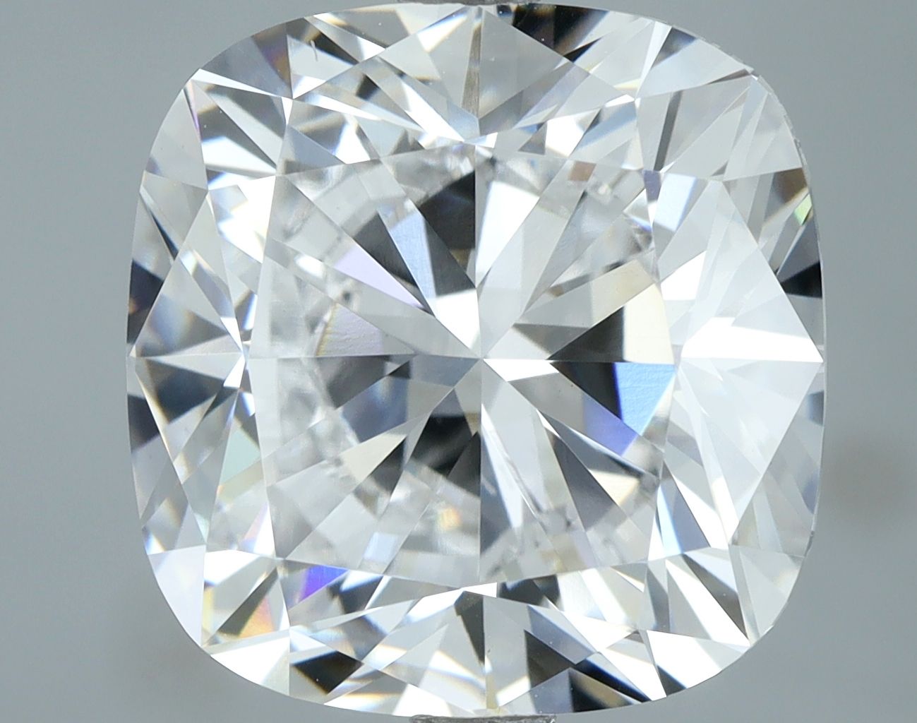 6.02 Carat E-VVS2 Cushion Lab Diamond