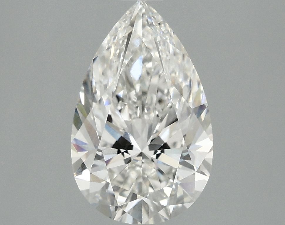 2.02 Carat F-VVS2 Pear Lab Diamond