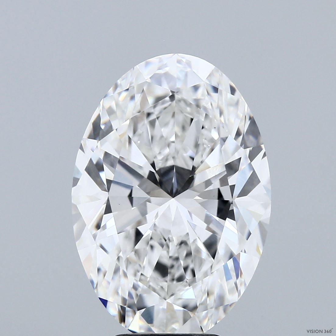 6.01 Carat E-VVS2 Oval Lab Diamond