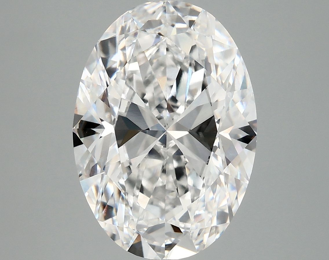 5.04 Carat D-VVS2 Oval Lab Diamond
