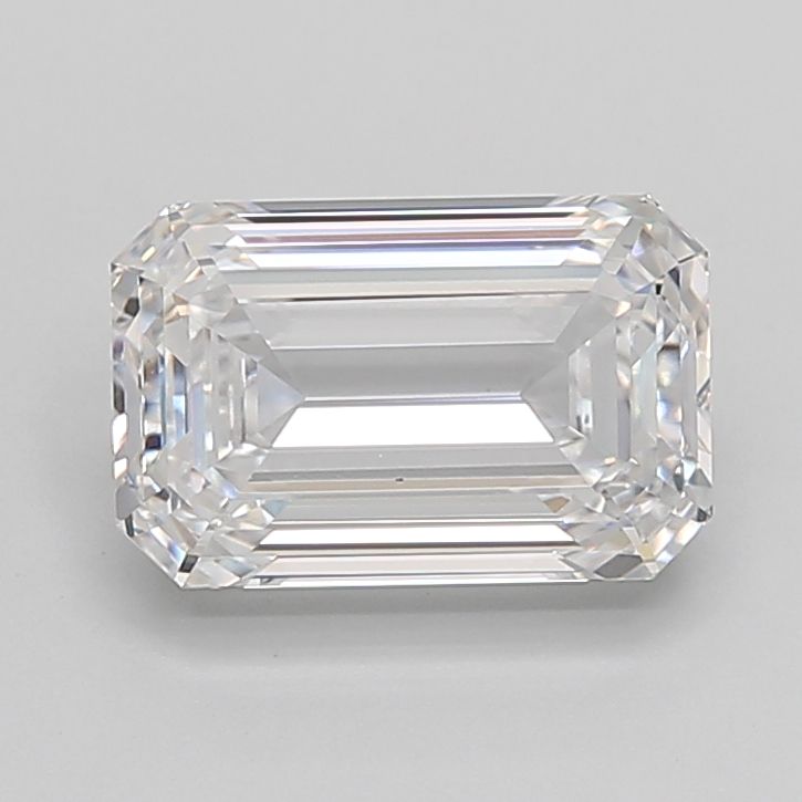 3.50 Carat D-VVS2 Emerald Lab Diamond