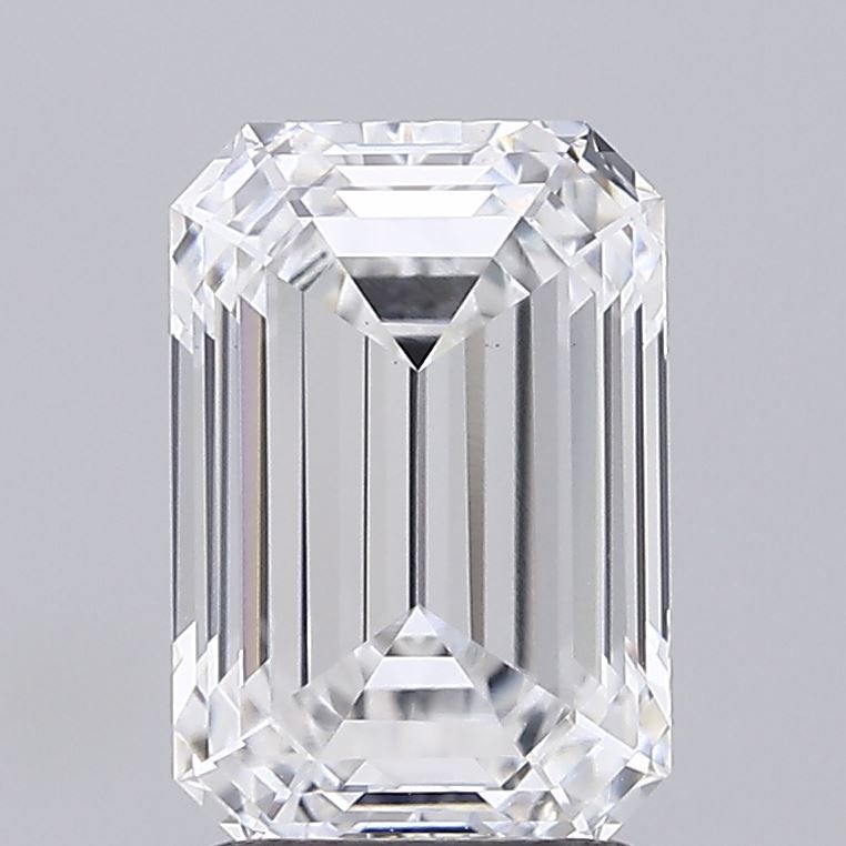 2.22 Carat D-VS1 Emerald Lab Diamond