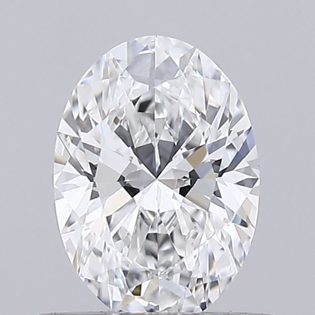 0.52 Carat D-VVS1 Oval Lab Diamond