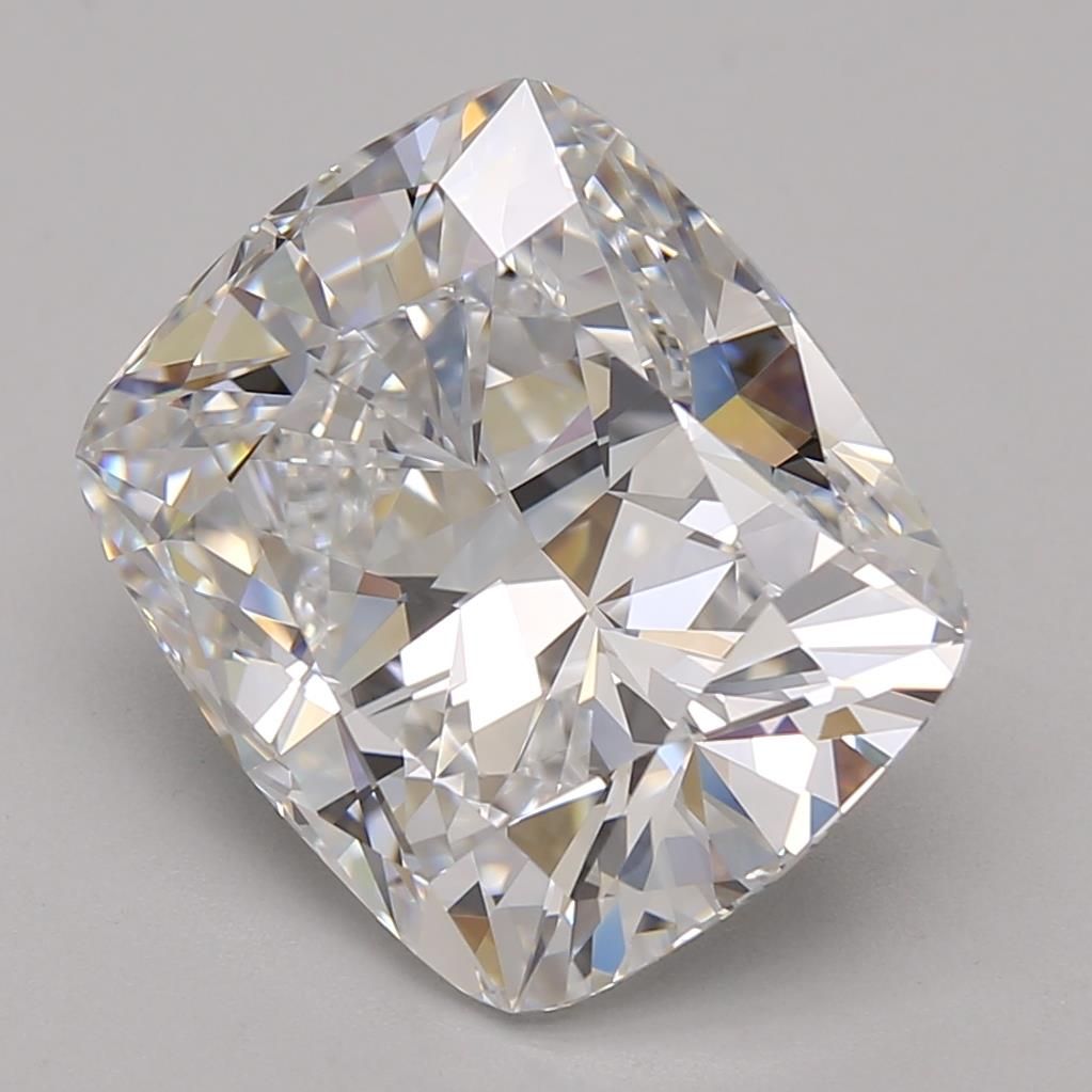 7.16 Carat D-VVS1 Cushion Lab Diamond