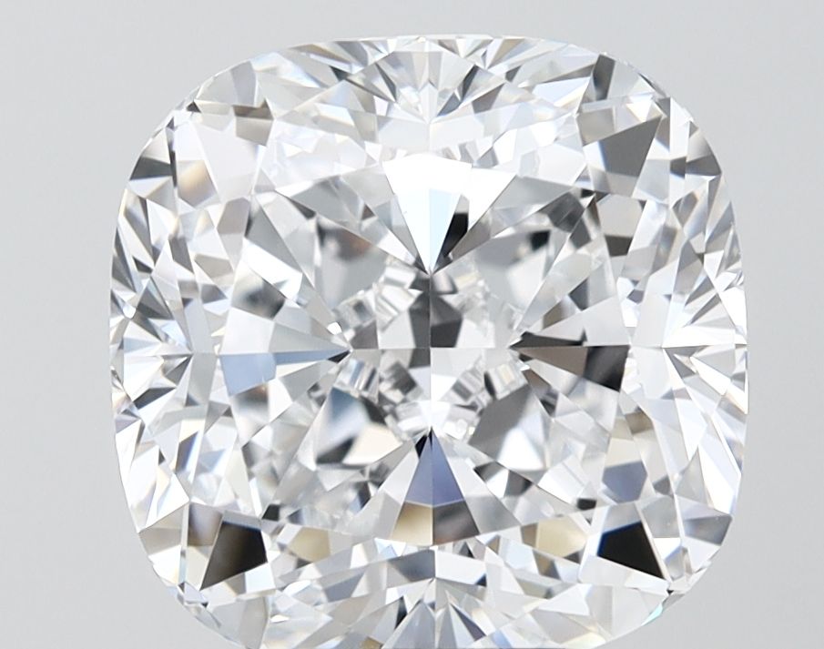 6.07 Carat D-VVS2 Cushion Lab Diamond