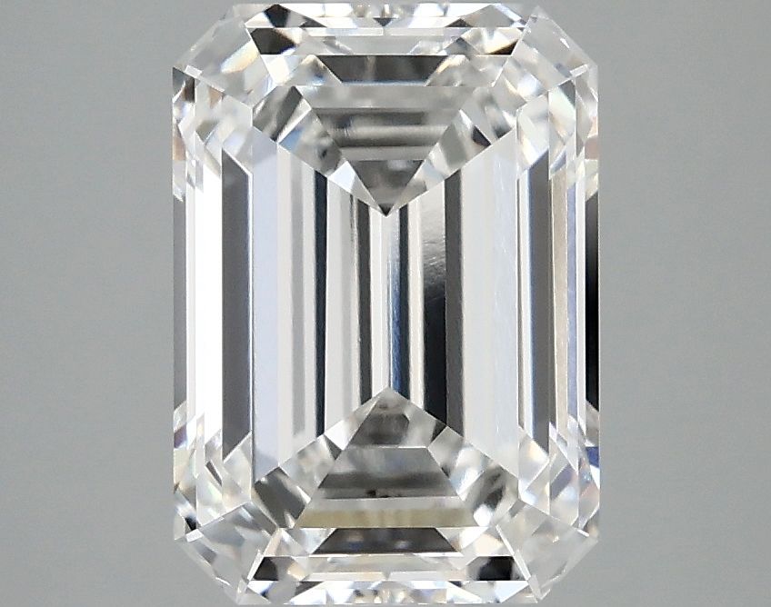 3.08 Carat F-VVS2 Emerald Lab Diamond