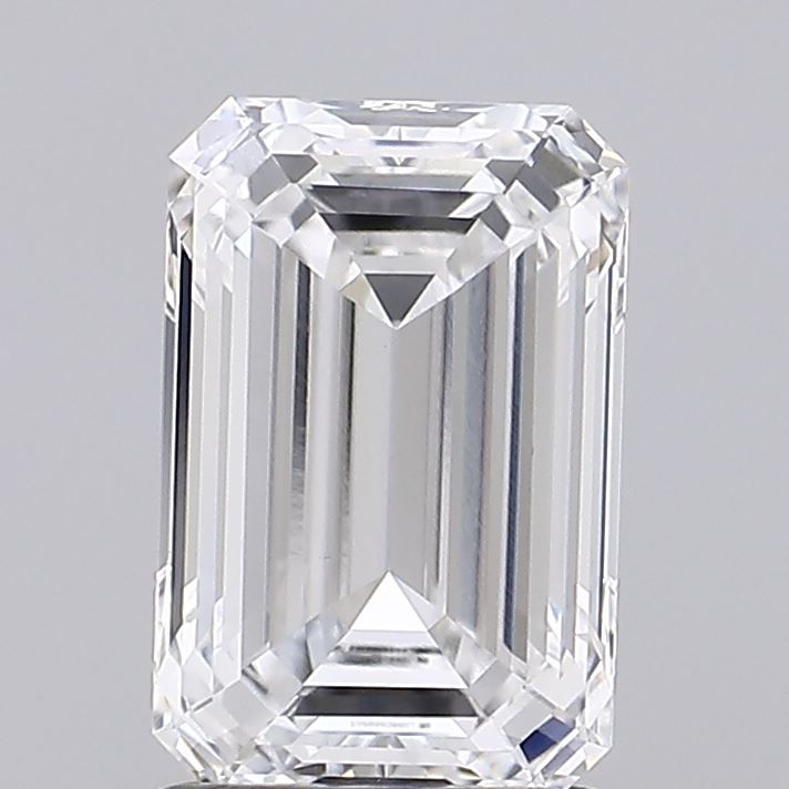 1.51 Carat E-VVS2 Emerald Lab Diamond