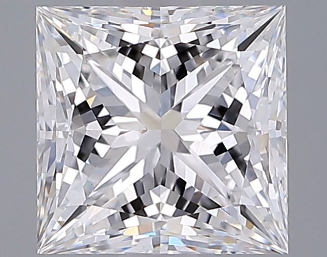 2.06 Carat D-VVS2 Princess Lab Diamond