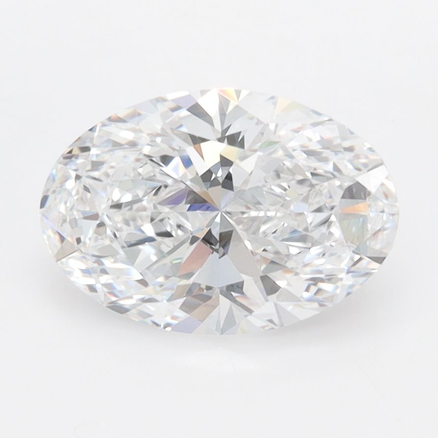 2.00 Carat D-IF Oval Lab Diamond
