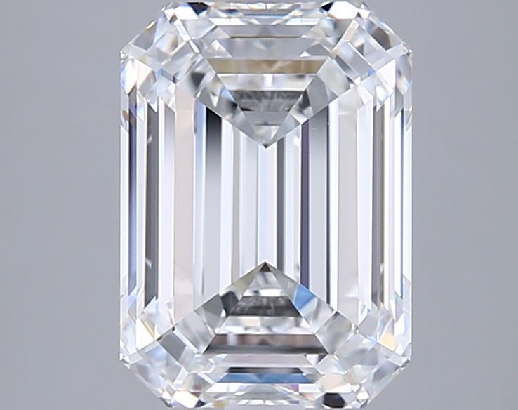 3.02 Carat D-VVS2 Emerald Lab Diamond