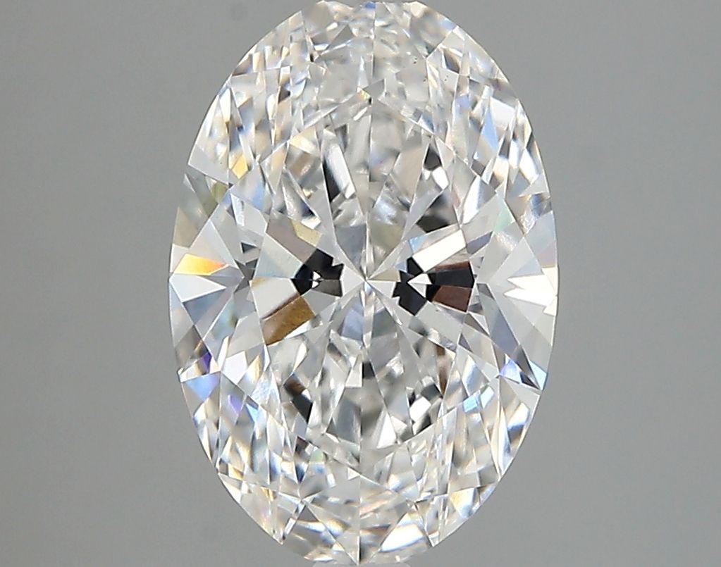 2.82 Carat E-VVS2 Oval Lab Diamond
