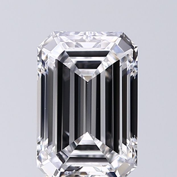 1.50 Carat D-VVS2 Emerald Lab Diamond