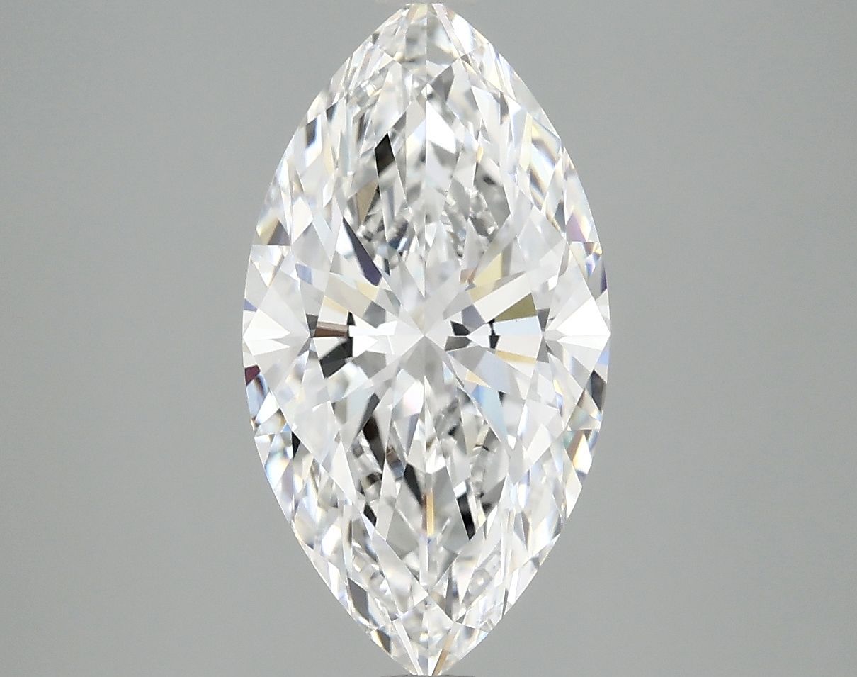 3 Carat D-VVS2 Marquise Lab Diamond