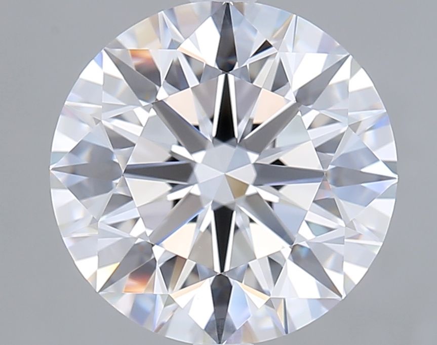 4.04 Carat D-VVS2 Round Lab Diamond