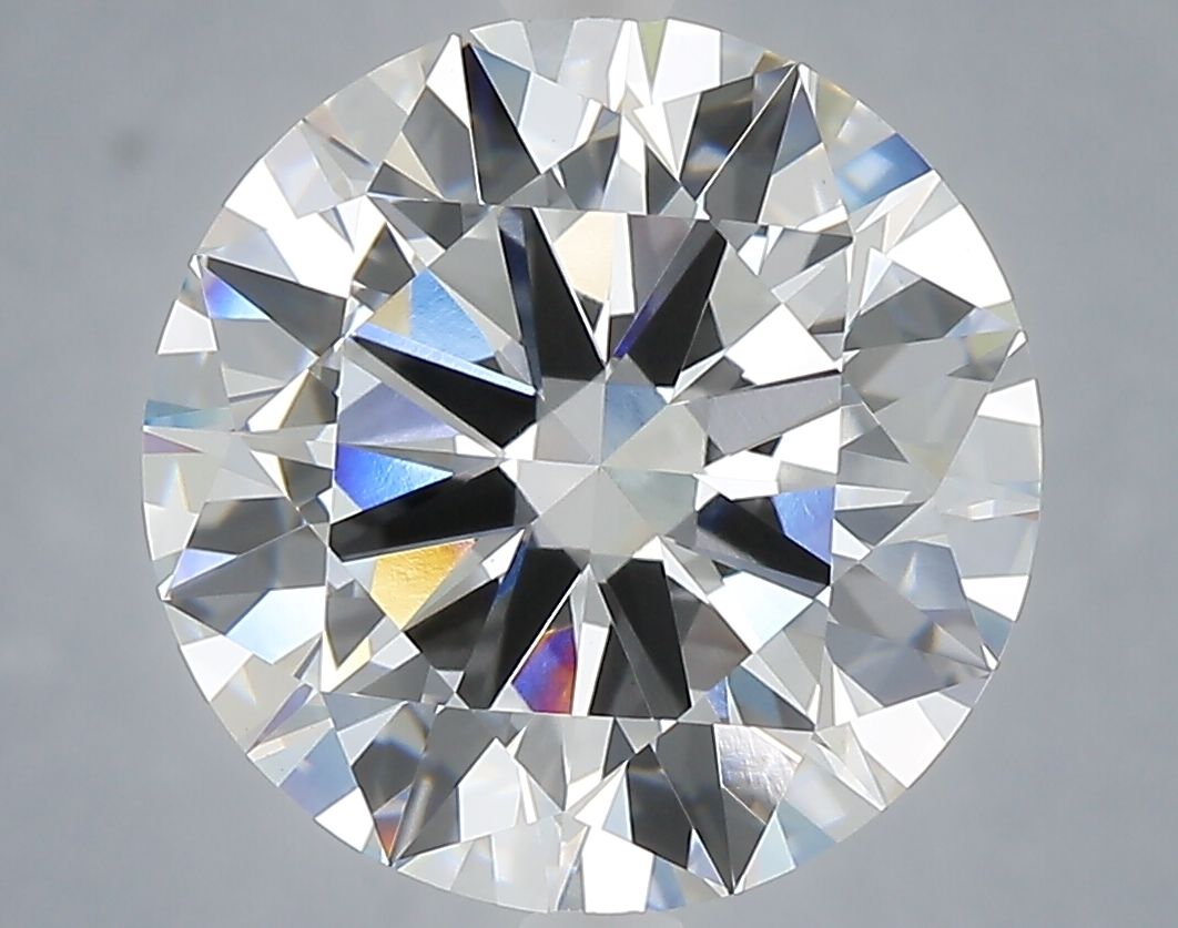 6.01 Carat F-VVS2 Round Lab Diamond