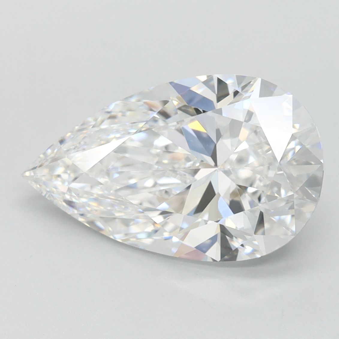 2.46 Carat D-VVS1 Pear Lab Diamond