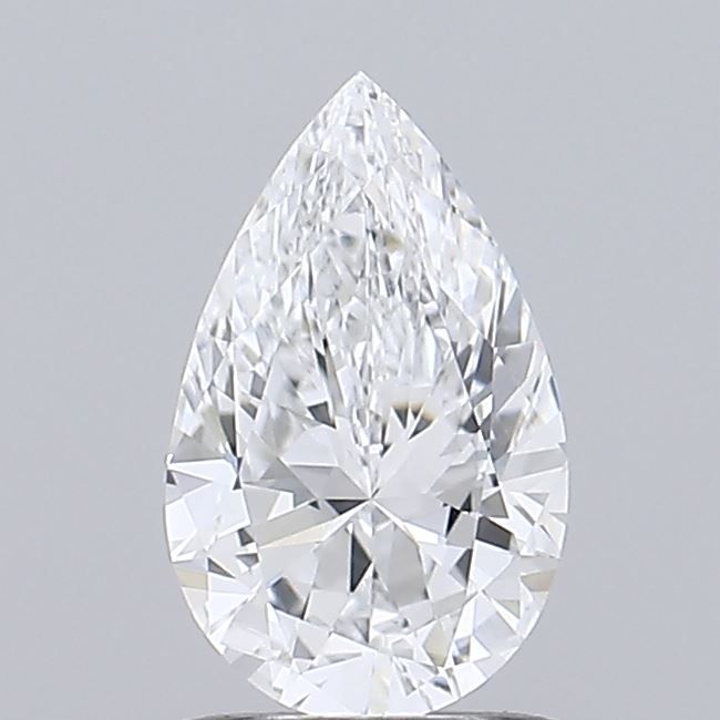 1.00 Carat D-VVS2 Pear Lab Diamond