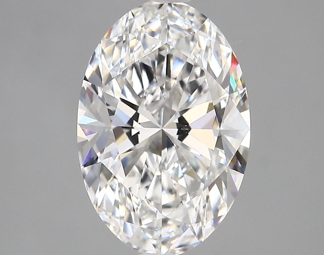 2.89 Carat E-VVS2 Oval Lab Diamond