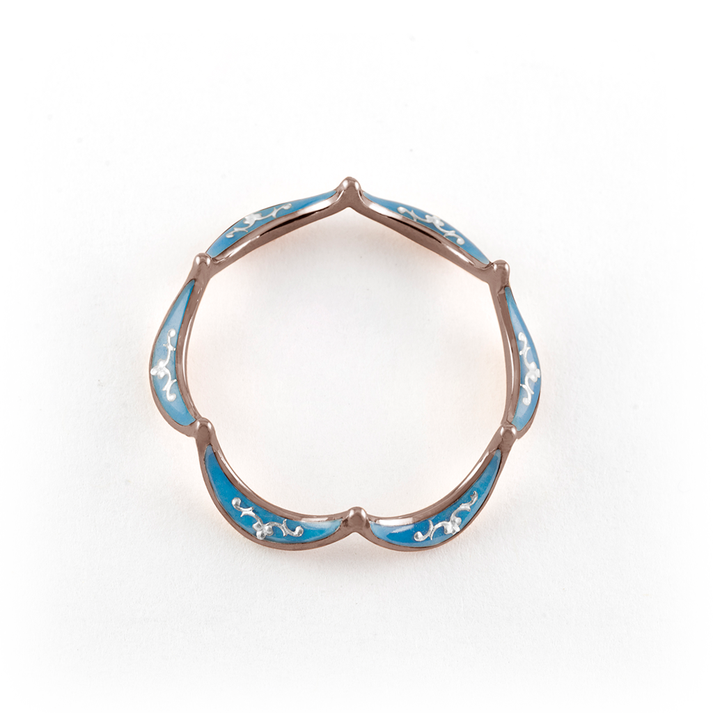 Jado Flora - Chocolate Turquoise-VIRABYANI