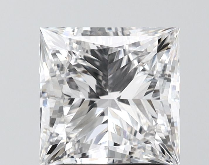 2.08 Carat D-VVS1 Princess Lab Diamond