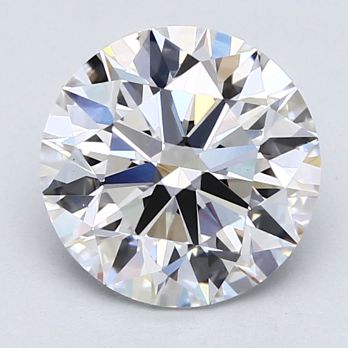 2.61 Carat D-VS2 Round Cut Diamond