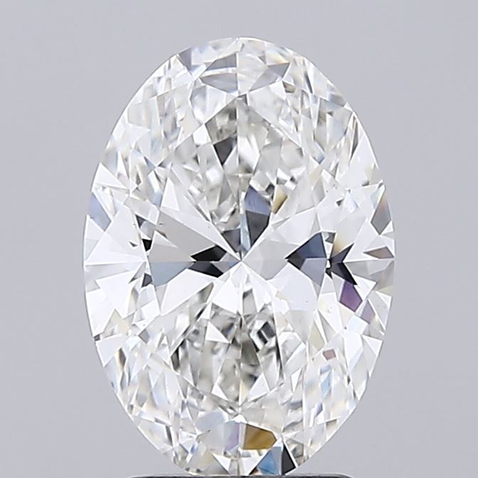 2.51 Carat F-VS1 Oval Lab Diamond