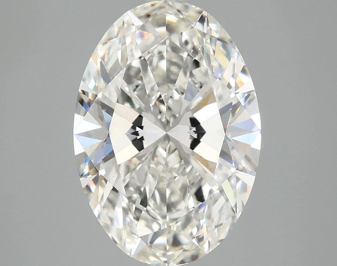 3.90 Carat H-VS2 Oval Lab Diamond