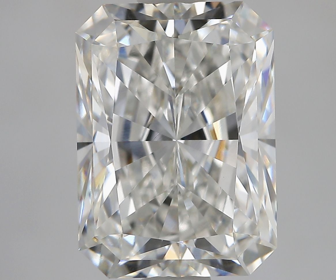 3.85 Carat F-VVS2 Radiant Lab Diamond