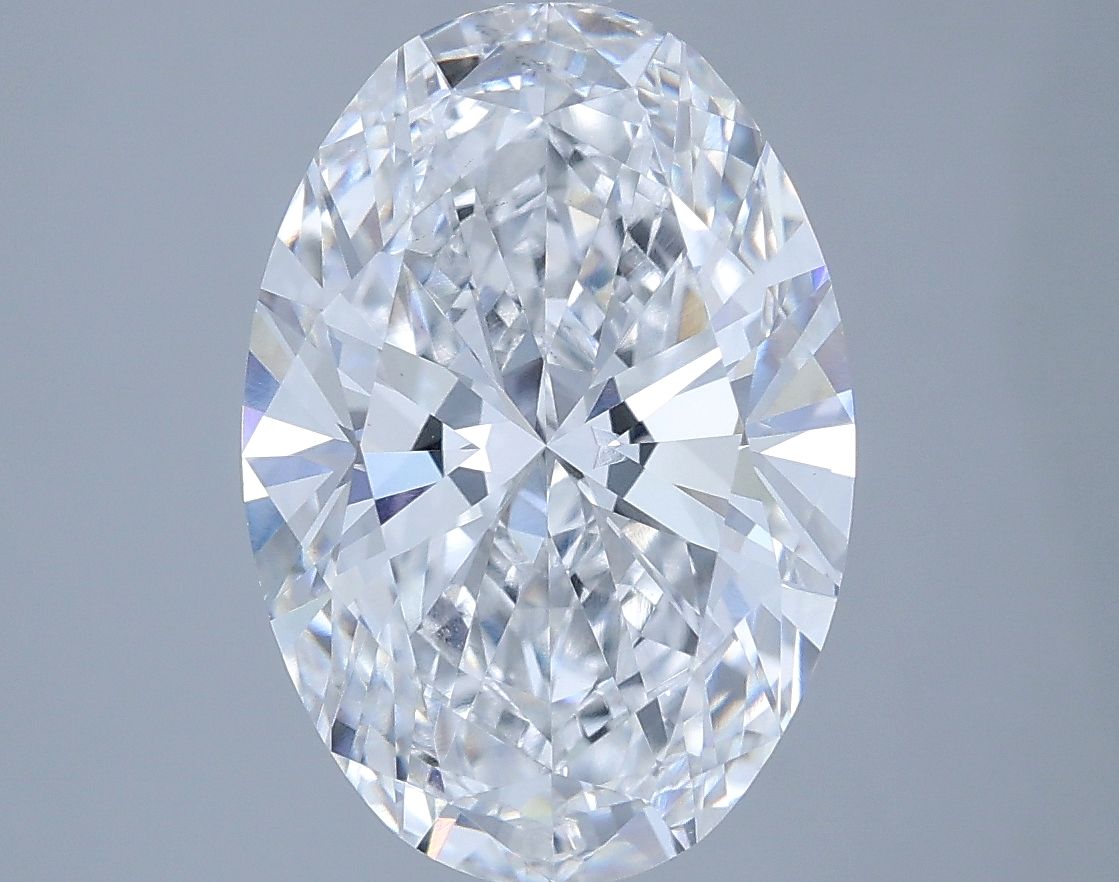 4.51 Carat D-VVS2 Oval Lab Diamond