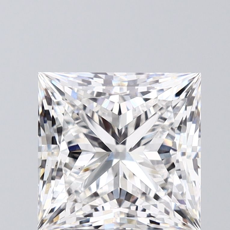 3.03 Carat E-VS1 Princess Lab Diamond