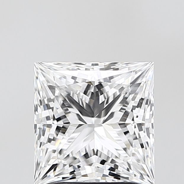 2.37 Carat D-VVS2 Princess Lab Diamond