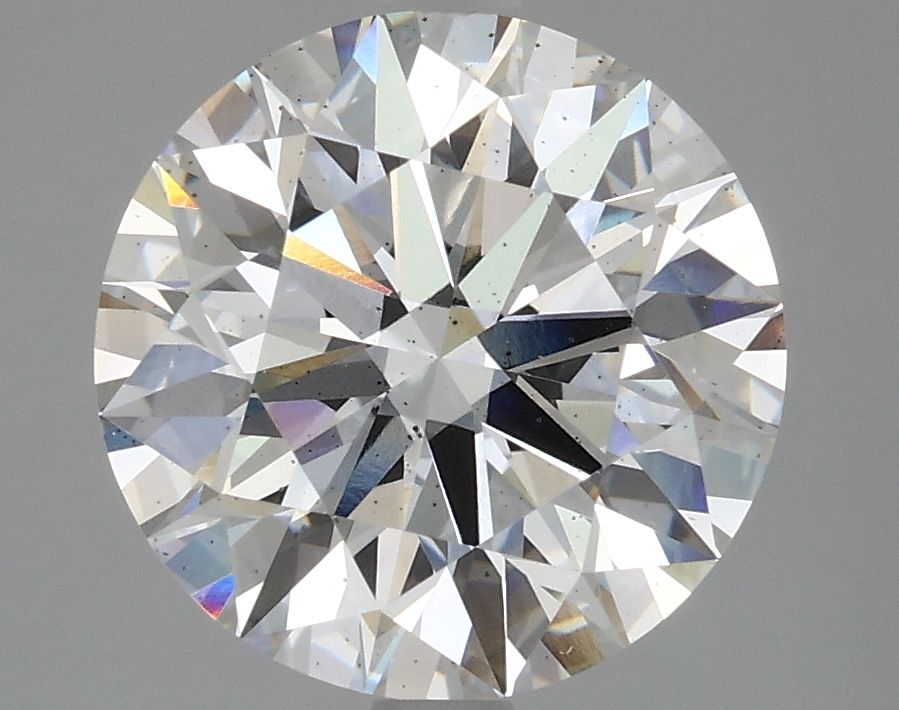4.22 Carat E-SI1 Round Lab Diamond