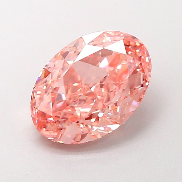 2.47 Carat Oval Cut Fancy Pink