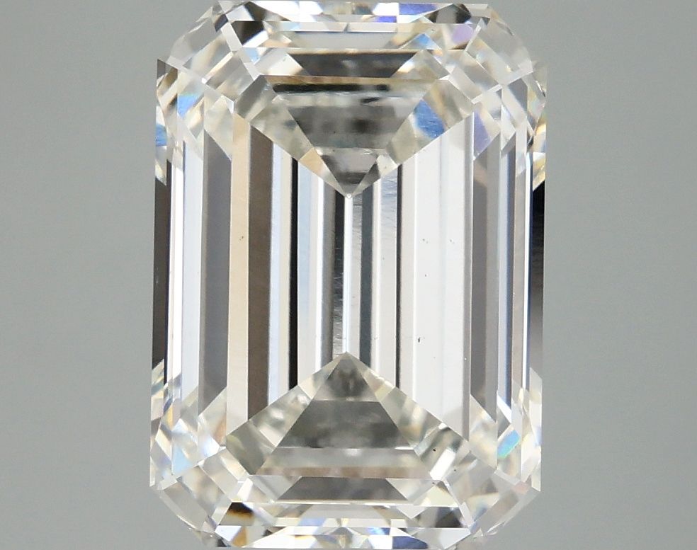 5.09 Carat G-VS1 Emerald Lab Diamond