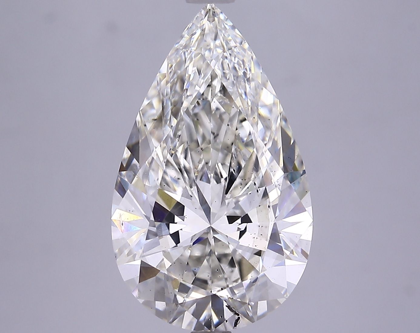 5.01 Carat H-SI1 Pear Lab Diamond