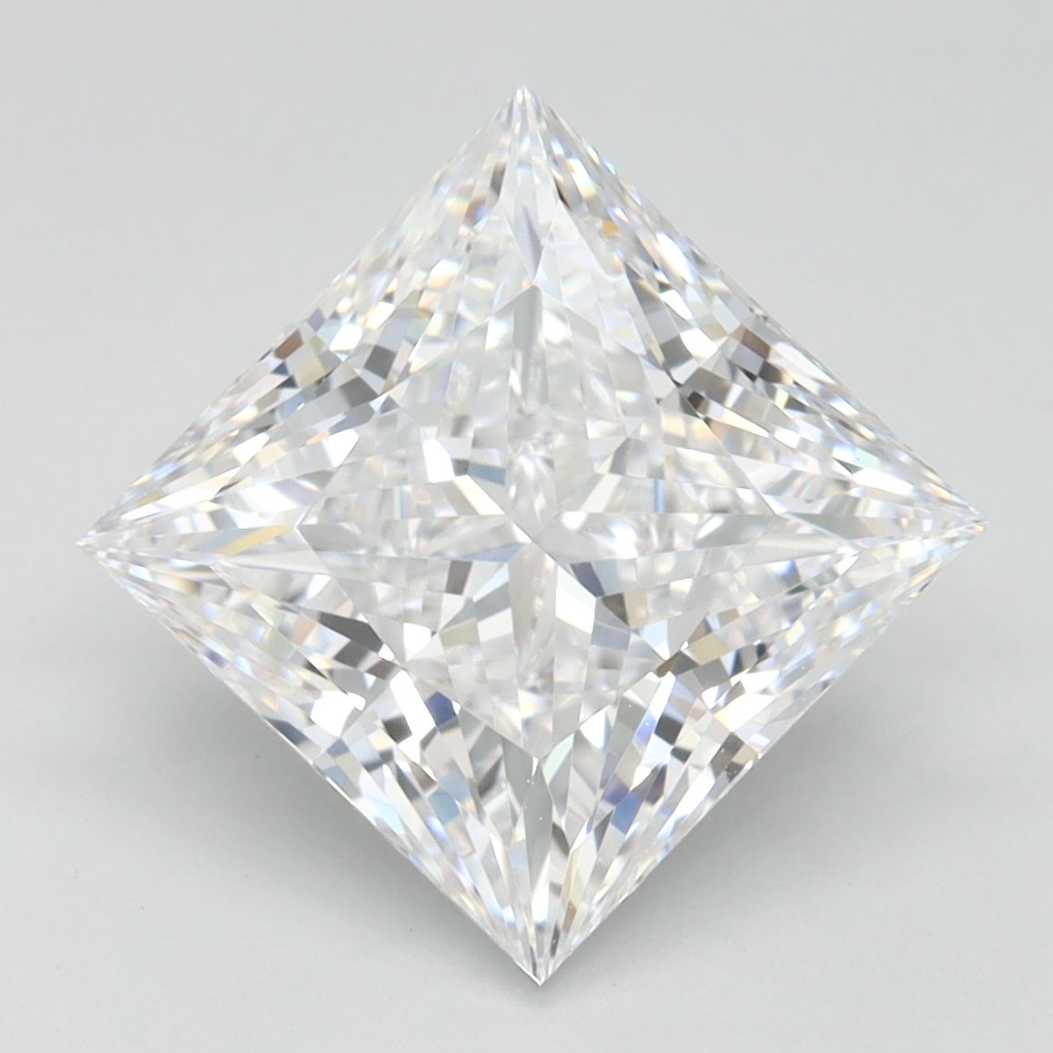 3.47 Carat D-VVS1 Princess Lab Diamond
