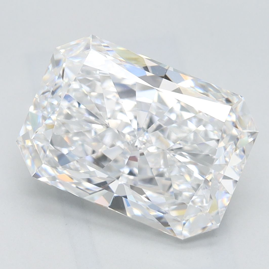 3.14 Carat D-VVS1 Radiant Lab Diamond