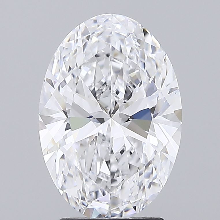 3.00 Carat D-IF Oval Lab Diamond