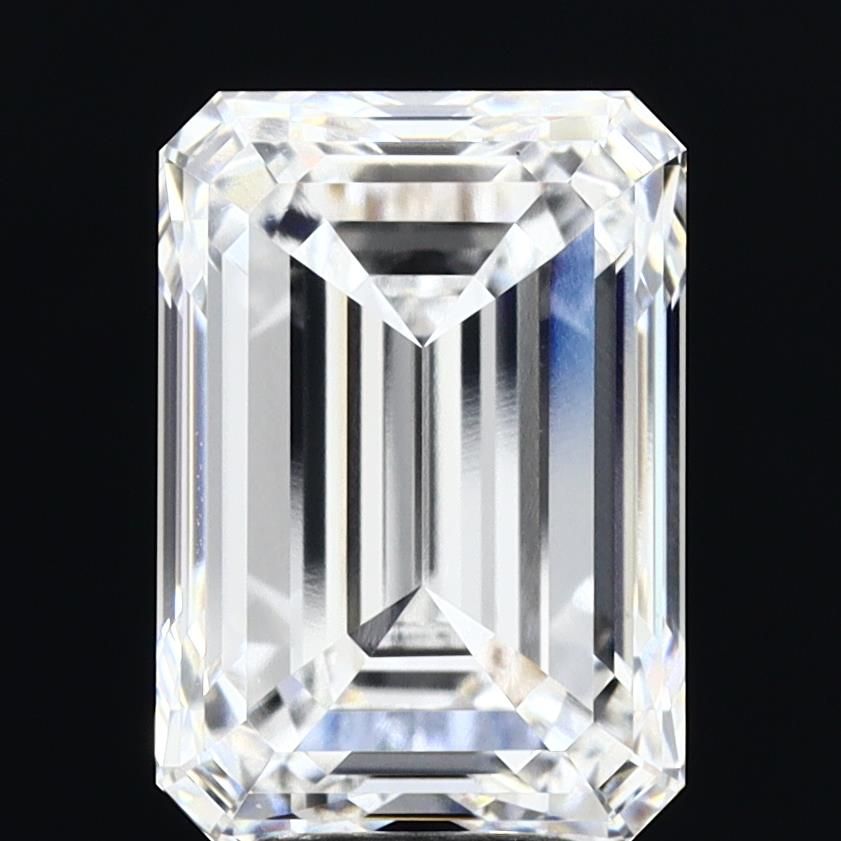 6 Carat E-VVS2 Emerald Lab Diamond