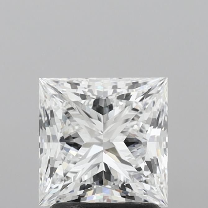 1.90 Carat E-VVS2 Princess Lab Diamond