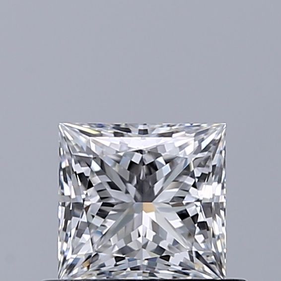 0.62 Carat D-VVS1 Princess Lab Diamond