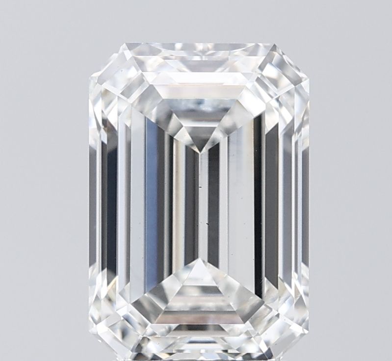 3.54 Carat G-VS2 Emerald Lab Diamond