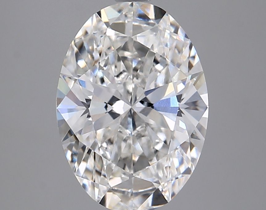 3.02 Carat E VVS2 Oval Lab Diamond