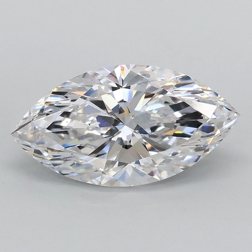 1.56 Carat D-VS2 Marquise Lab Diamond
