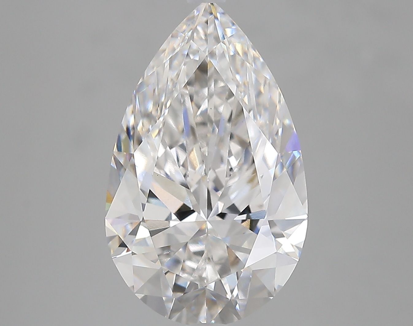 5.07 Carat E-VVS2 Pear Lab Diamond