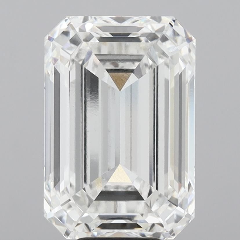 10.05 Carat E-VVS2 Emerald Lab Diamond